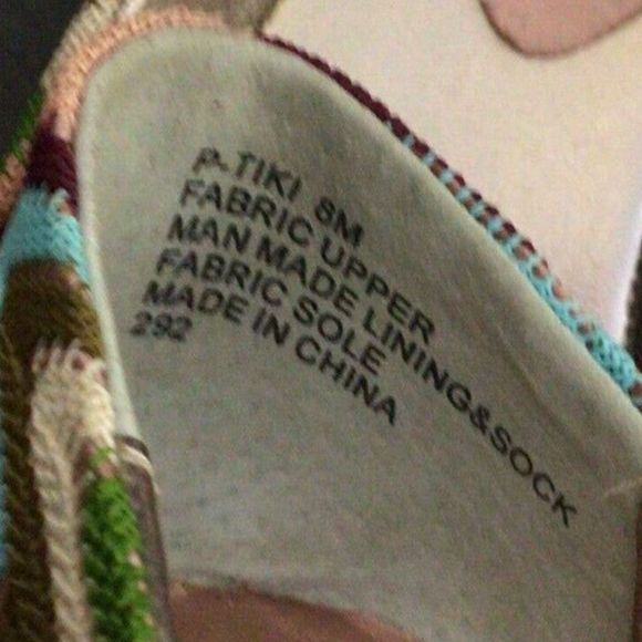 Women's Sandal Steve Madden Ibiza Flat Sz 8M Colorful Pointed Toe Loafer - Picture 6 of 7